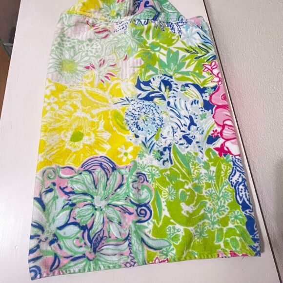 Pottery Barn Kids Lilly Pulitzer Cheek to Cheek Baby Beach Wrap Hooded Towel - Picture 8 of 13